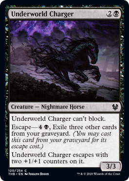Underworld Charger (Theros Beyond Death) Light Play Foil