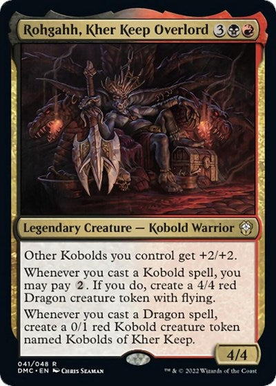 Rohgahh, Kher Keep Overlord (Commander: Dominaria United) Light Play