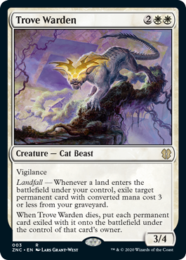 Trove Warden (Commander 2020 Zendikar Rising) Near Mint