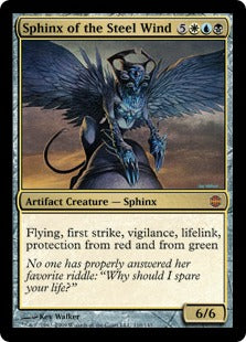 Sphinx of the Steel Wind (Alara Reborn) Light Play