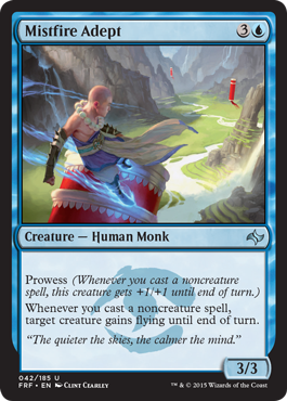 Mistfire Adept (Fate Reforged) Near Mint