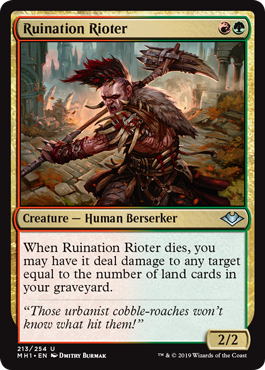 Ruination Rioter (Modern Horizons) Near Mint