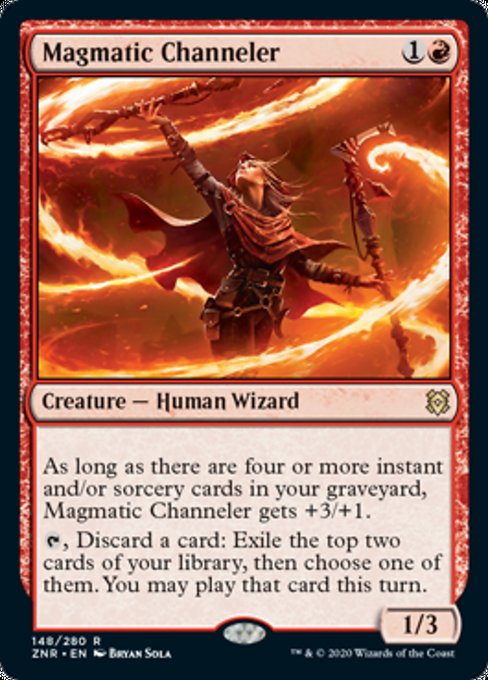 Magmatic Channeler (Zendikar Rising) Near Mint Foil