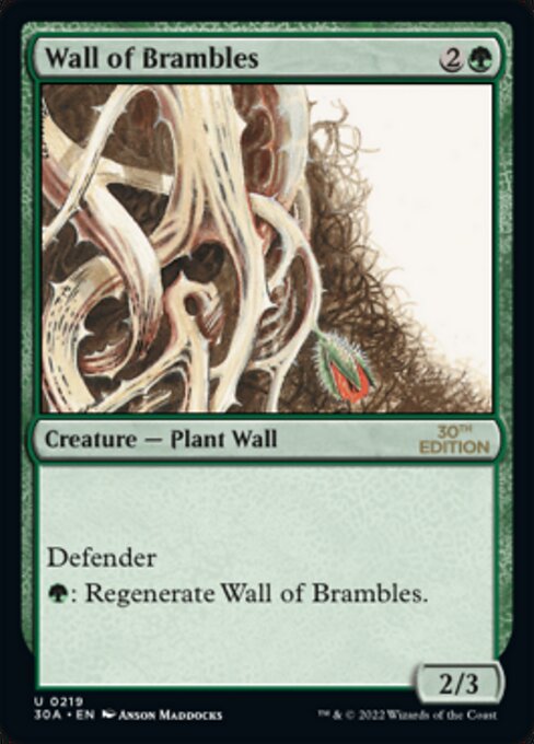 Wall of Brambles (30th Anniversary Edition) Near Mint