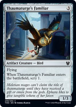 Thaumaturge's Familiar (Theros Beyond Death) Medium Play