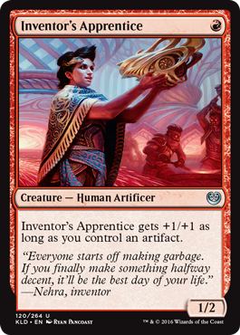 Inventor's Apprentice (Kaladesh) Medium Play