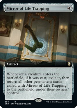 Mirror of Life Trapping (Extended Art) (Commander Legends: Battle for Baldur's Gate) Near Mint