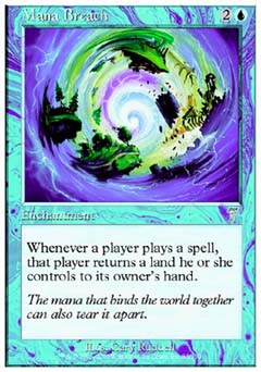 Mana Breach (7th Edition) Light Play
