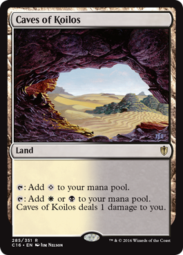 Caves of Koilos (Commander 2016 Edition) Near Mint