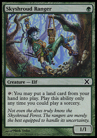 Skyshroud Ranger (10th Edition) Near Mint Foil