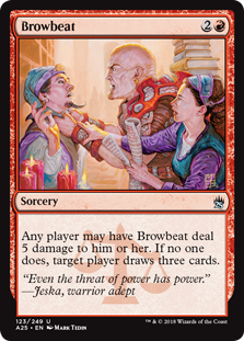 Browbeat (Masters 25) Near Mint Foil