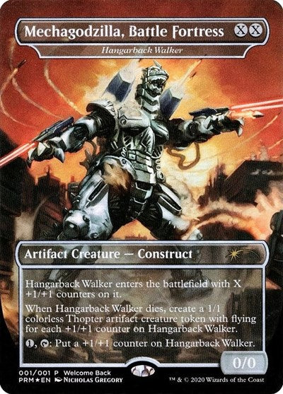 Mechagodzilla, Battle Fortress - Hangarback Walker (Welcome Back Promo) (Promos: Unique and Miscellaneous) Medium Play Foil