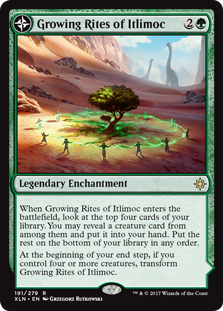 Growing Rites of Itlimoc (Itlimoc Cradle of the Sun) (Ixalan) Near Mint