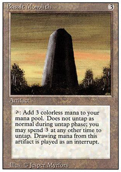 Basalt Monolith (Revised) Near Mint