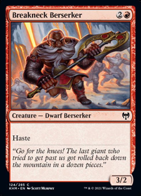 Breakneck Berserker (Kaldheim) Near Mint