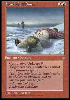 Brand of Ill Omen (Ice Age) Medium Play