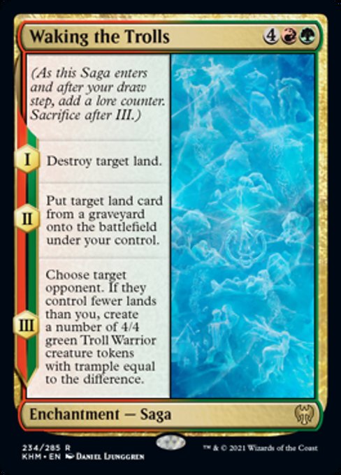 Waking the Trolls (Kaldheim) Near Mint