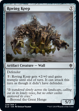 Roving Keep (Throne of Eldraine) Near Mint