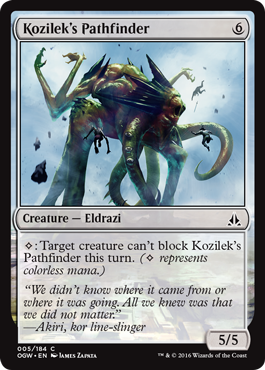 Kozilek's Pathfinder (Oath of the Gatewatch) Near Mint