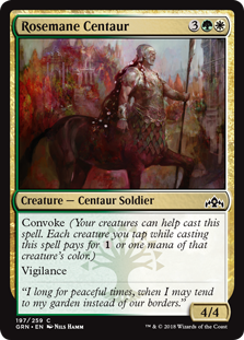 Rosemane Centaur (Guilds of Ravnica) Near Mint