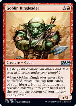 Goblin Ringleader (Magic 2020 Core Set) Near Mint