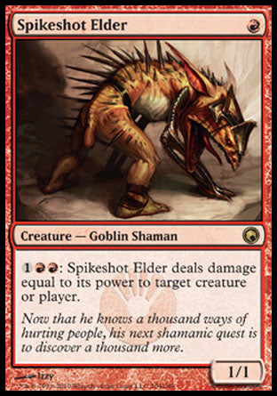 Spikeshot Elder (Scars of Mirrodin) Medium Play