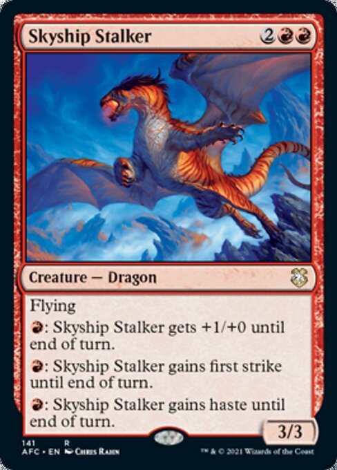 Skyship Stalker (Commander 2021 Forgotten Realms) Light Play