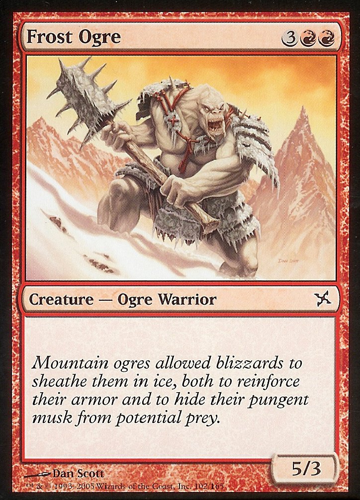 Frost Ogre (Betrayers of Kamigawa) Medium Play