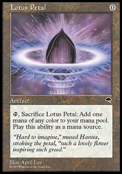 Lotus Petal (Tempest) Damaged / Poor
