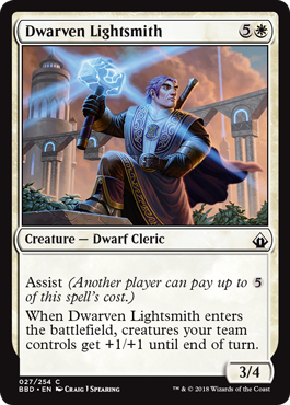 Dwarven Lightsmith (Battlebond) Near Mint