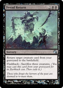 Dread Return (Premium Deck Series: Graveborn) Light Play Foil