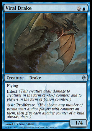 Viral Drake (New Phyrexia) Near Mint Foil