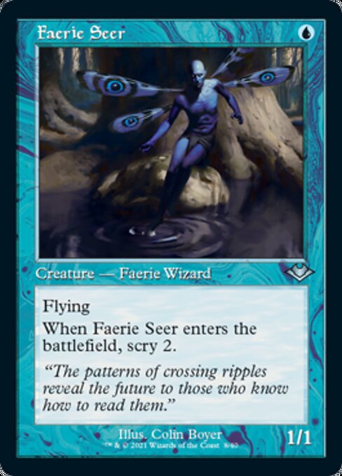 Faerie Seer (Modern Horizons 1 Retro Frames) Near Mint Foil