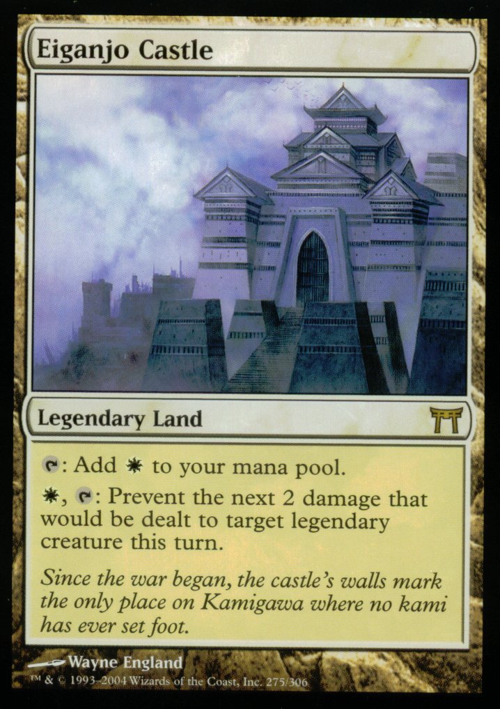 Eiganjo Castle (Champions of Kamigawa) Medium Play