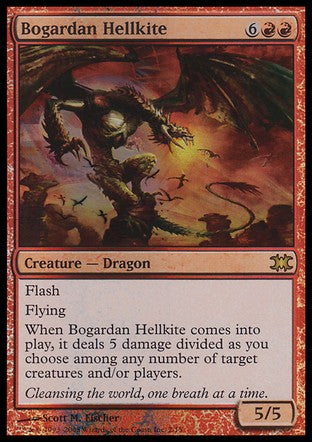 Bogardan Hellkite (From the Vault: Dragons) Near Mint Foil