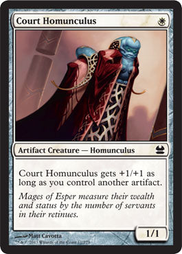 Court Homunculus (Modern Masters) Light Play Foil