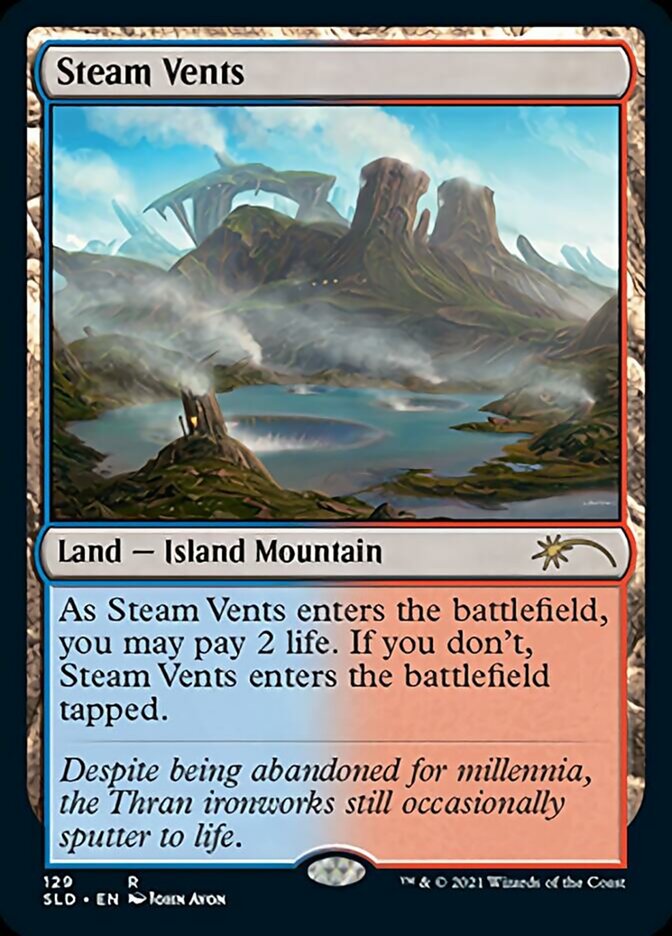 Steam Vents (Secret Lair) Near Mint