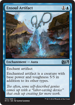 Ensoul Artifact (Magic 2015 Core Set) Light Play