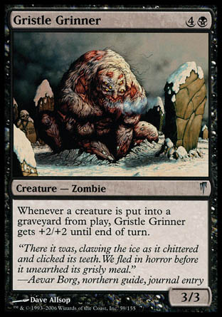 Gristle Grinner (Coldsnap) Light Play