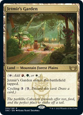 Jetmir's Garden (Streets of New Capenna) Light Play Foil