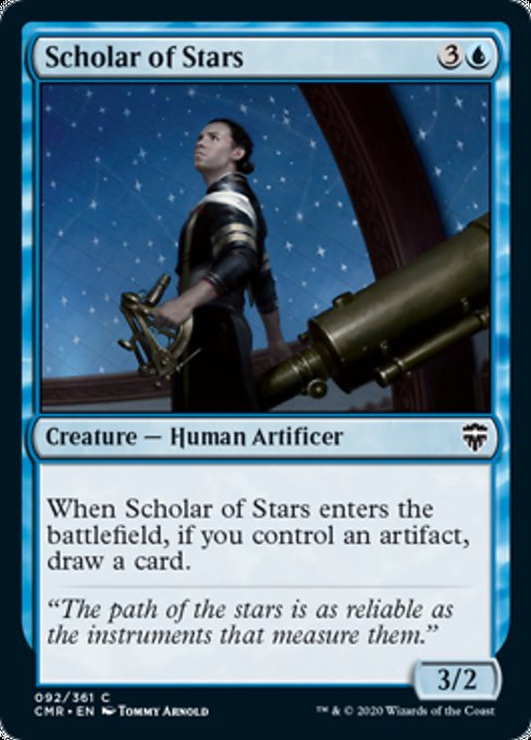 Scholar of Stars (Commander Legends) Medium Play Foil