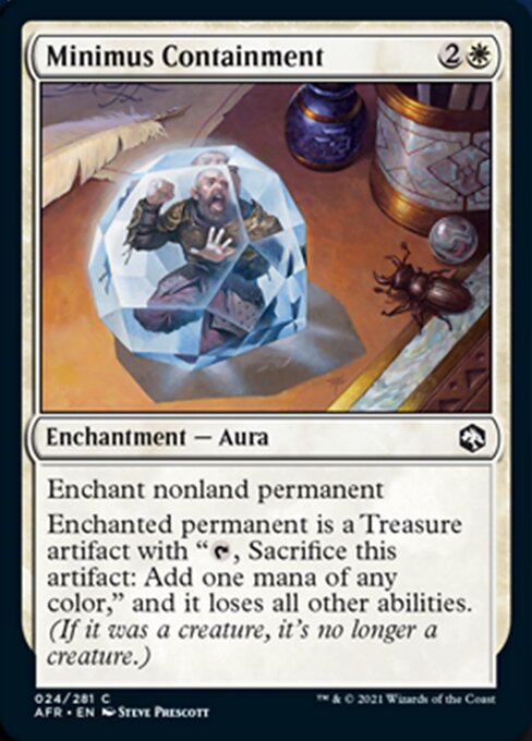 Minimus Containment (Adventures in the Forgotten Realms) Near Mint Foil