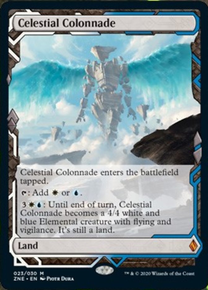 Celestial Colonnade (Zendikar Rising Expeditions) Near Mint Foil