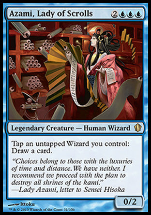 Azami, Lady of Scrolls (Commander 2013 Edition) Near Mint