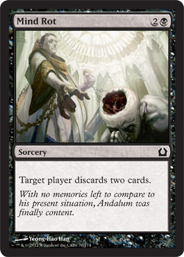 Mind Rot (Return to Ravnica) Light Play