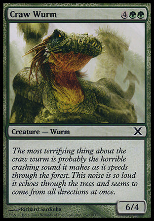 Craw Wurm (10th Edition) Medium Play