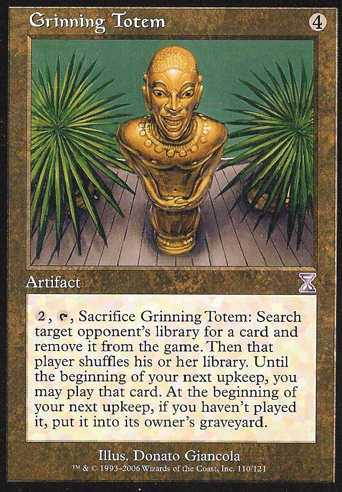 Grinning Totem (Time Spiral Time Shifted) Medium Play