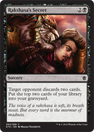 Rakshasa's Secret (Khans of Tarkir) Near Mint