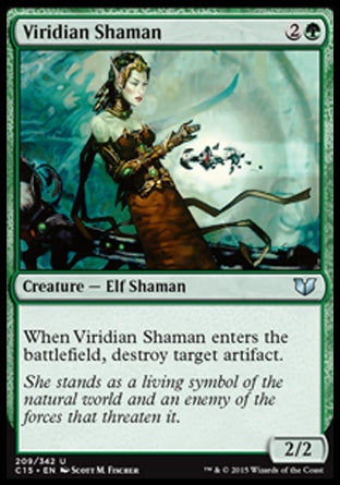Viridian Shaman (Commander 2015) Near Mint