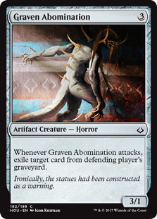 Graven Abomination (Hour of Devastation) Near Mint